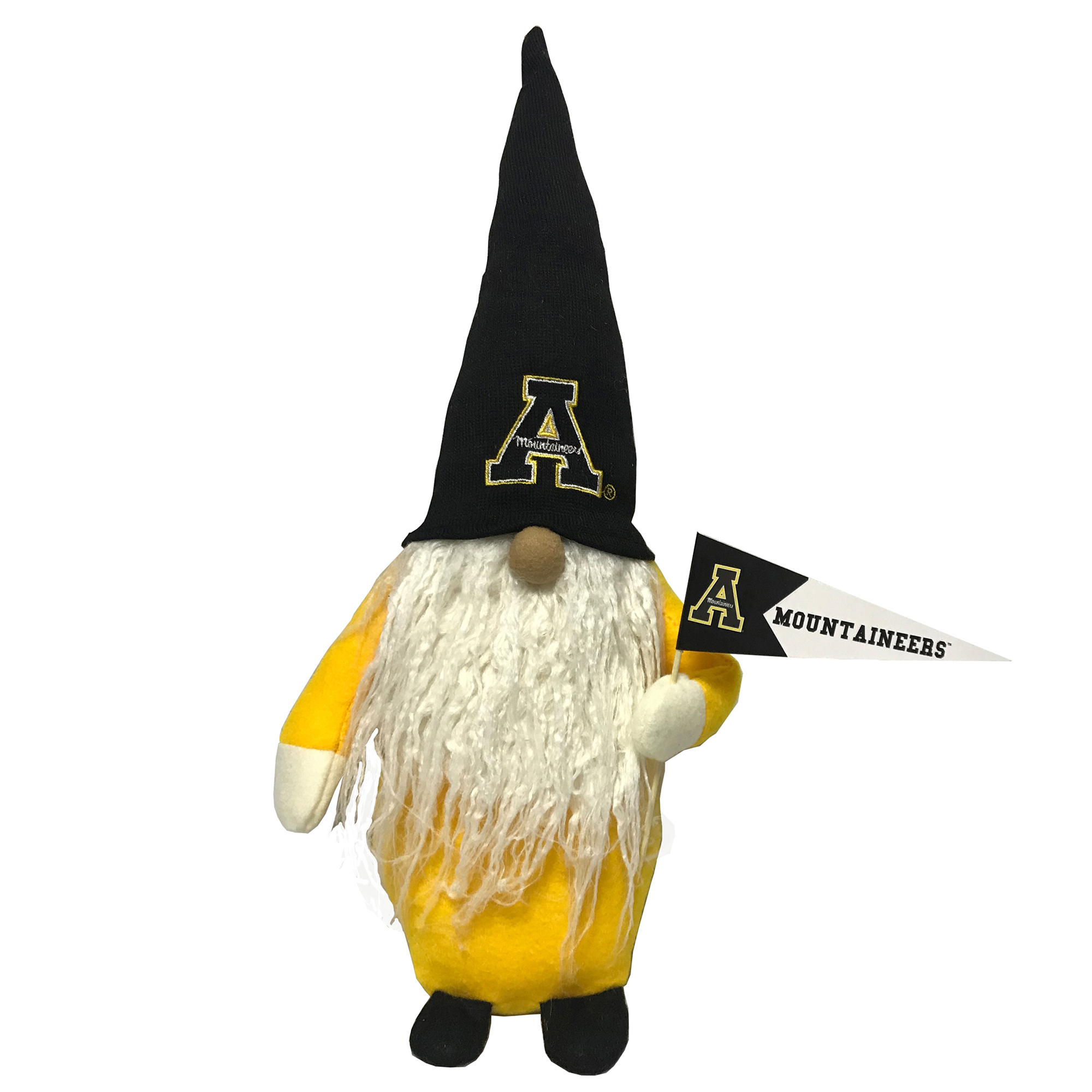 Black Appalachian State Mountaineers 12'' Gnome