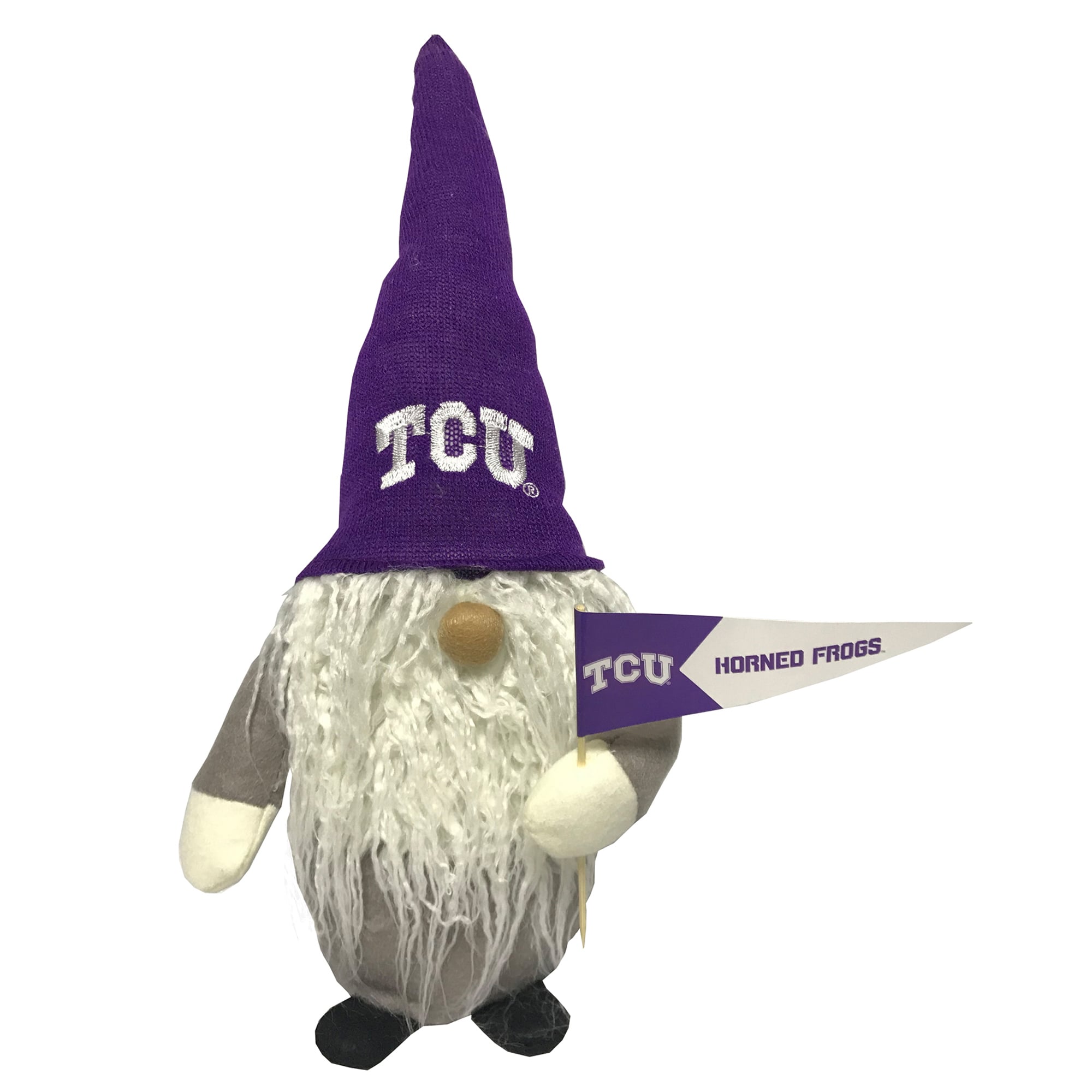 Purple TCU Horned Frogs 12'' Gnome