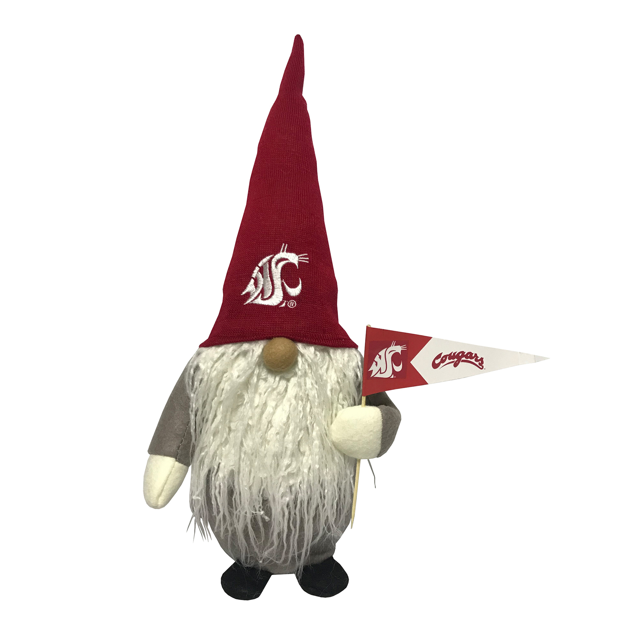 Crimson Washington State Cougars 12'' Gnome