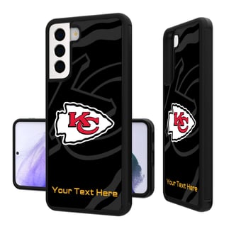 Kansas City Chiefs Personalized Tilt Design Galaxy Bump Case