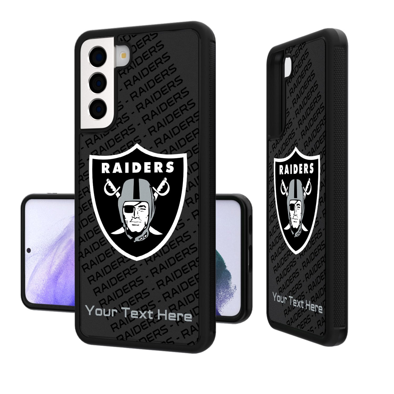 Las Vegas Raiders Personalized Tilt Design Galaxy Bump Case Las Vegas Raiders Personalized Tilt Design Galaxy Bump Case