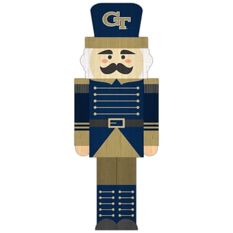 Georgia Tech Yellow Jackets 31'' Nutcracker Leaner