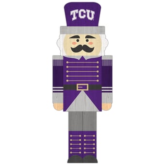 TCU Horned Frogs 31'' Nutcracker Leaner