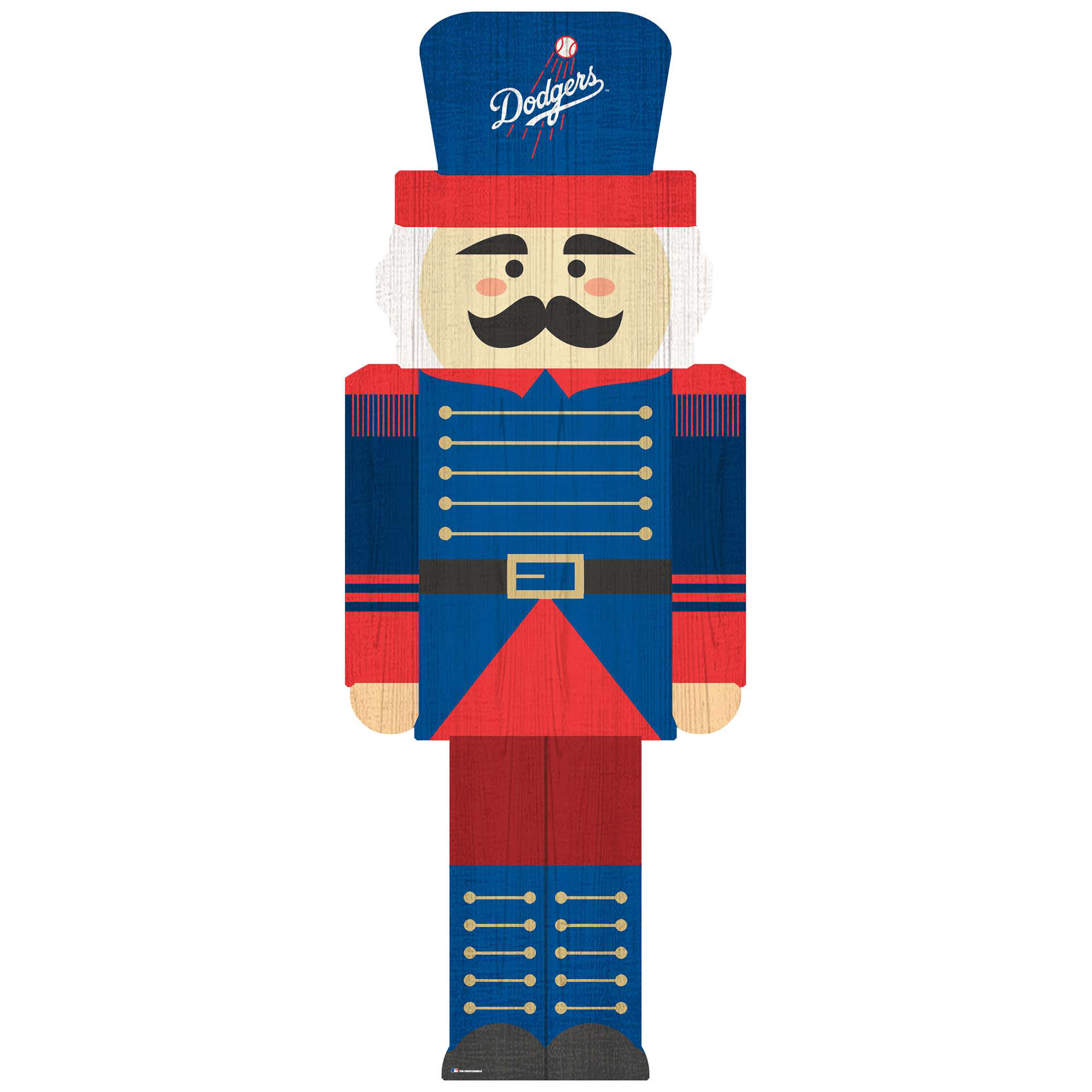 Los Angeles Dodgers 31'' Nutcracker Leaner