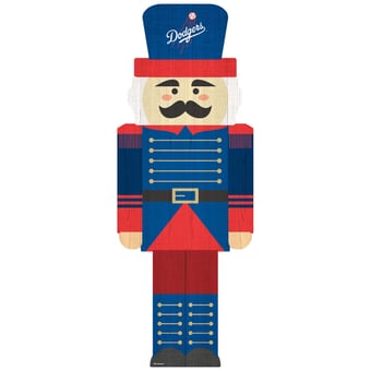 Los Angeles Dodgers 31'' Nutcracker Leaner