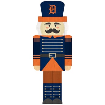 Detroit Tigers 31'' Nutcracker Leaner