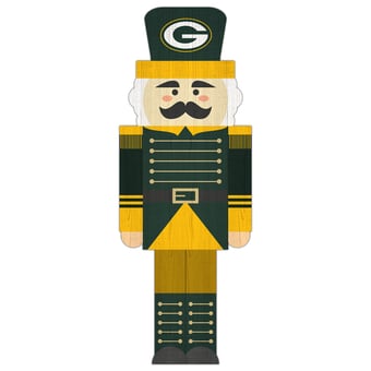 Green Bay Packers 31'' Nutcracker Leaner