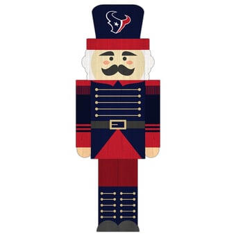 Houston Texans 31'' Nutcracker Leaner