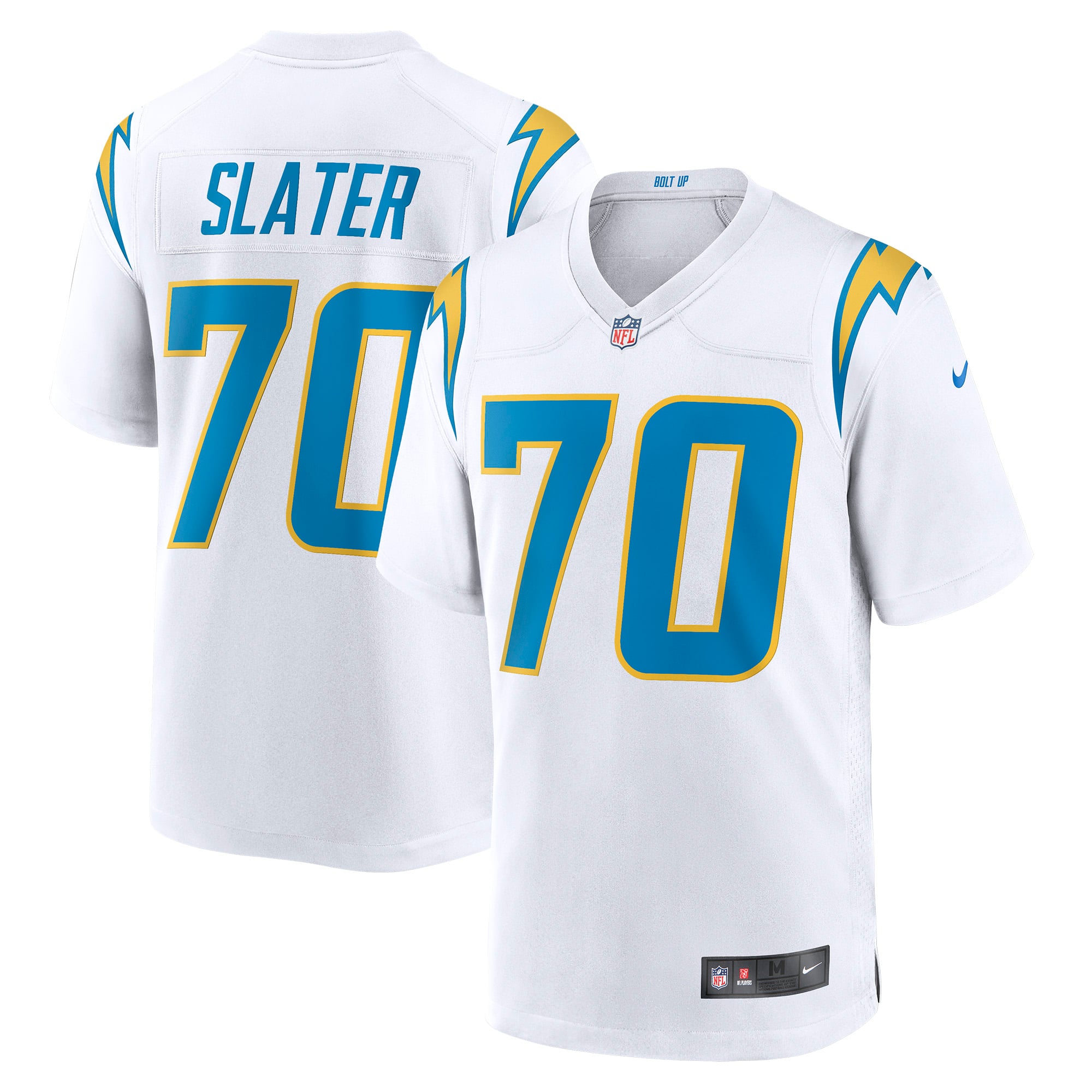 Men’s Nike Rashawn Slater White Los Angeles Chargers Game Jersey Men’s Nike Rashawn Slater White Los Angeles Chargers Game Jersey