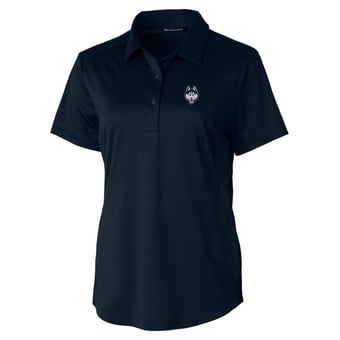 Women's Cutter & Buck Navy UConn Huskies Logo Prospect Polo