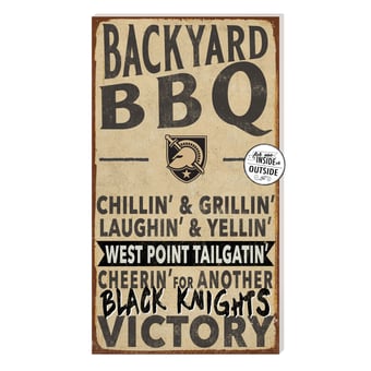 Brown Army Black Knights 11'' x 20'' Indoor/Outdoor BBQ Sign