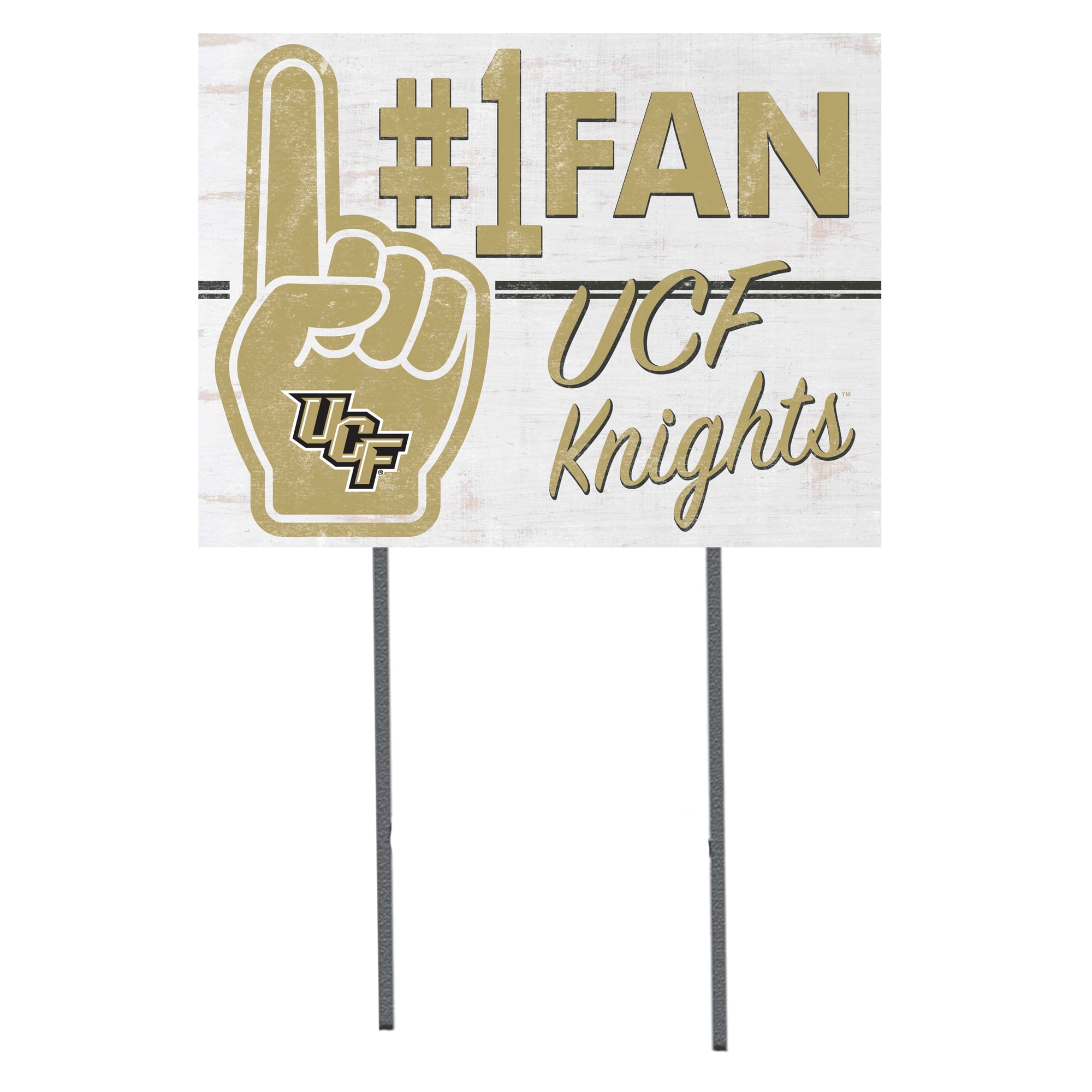 UCF Knights 18'' x 24'' #1 Fan Yard Sign