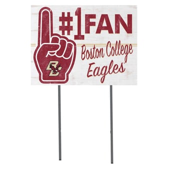 Boston College Eagles 18'' x 24'' #1 Fan Yard Sign