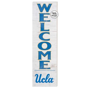 White UCLA Bruins 10'' x 35'' Indoor/Outdoor Welcome Sign