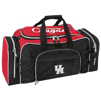 Red Houston Cougars Action Pack Duffel Bag
