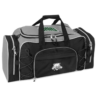 Gray Ohio Bobcats Action Pack Duffel Bag
