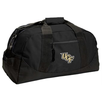 Black UCF Knights Dome Duffel Bag
