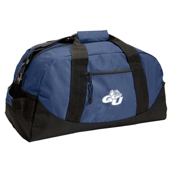 Navy Gonzaga Bulldogs Dome Duffel Bag