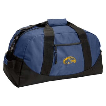 Navy Kent State Golden Flashes Dome Duffel Bag