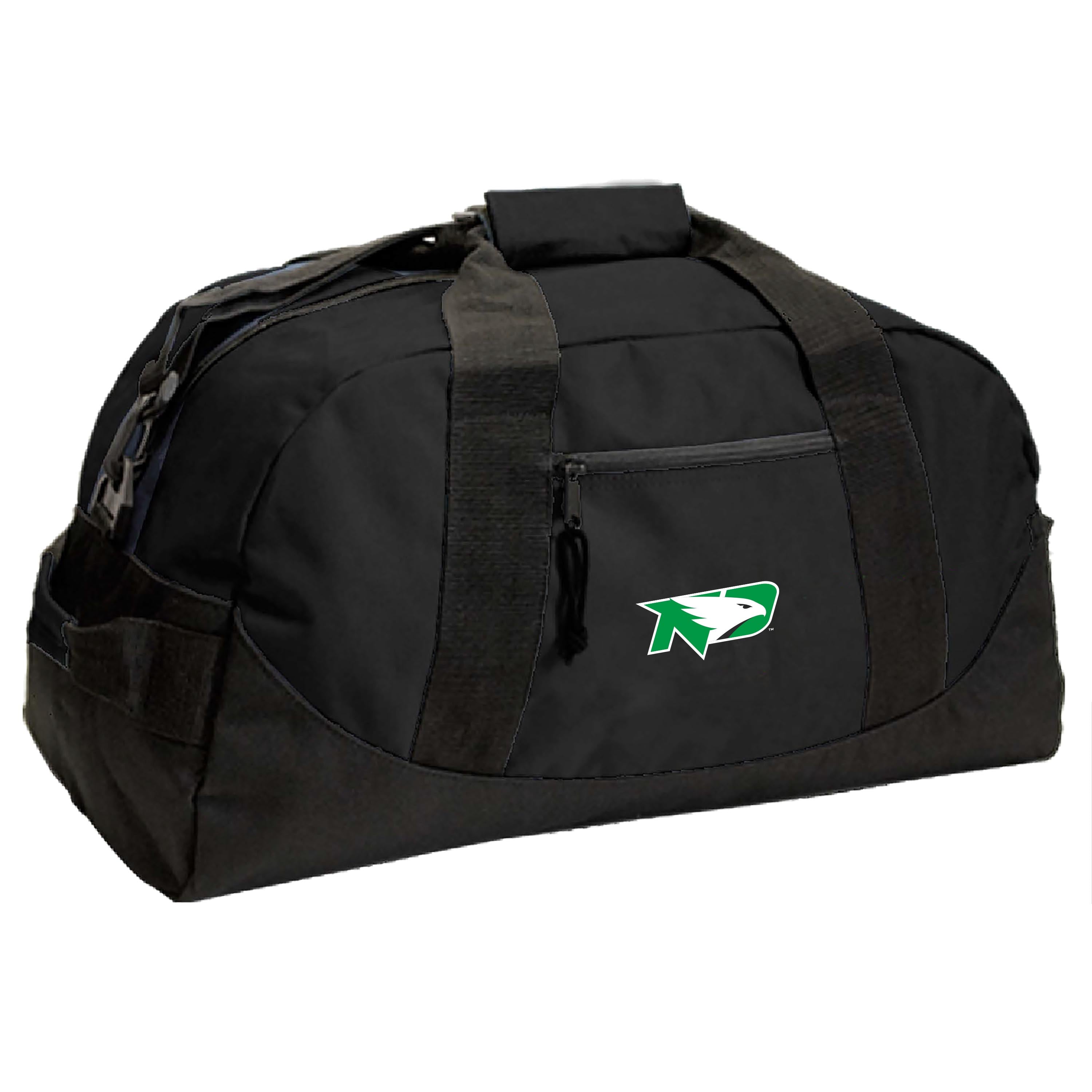 Black North Dakota Dome Duffel Bag