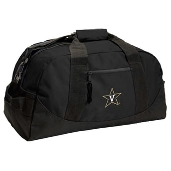 Black Vanderbilt Commodores Dome Duffel Bag