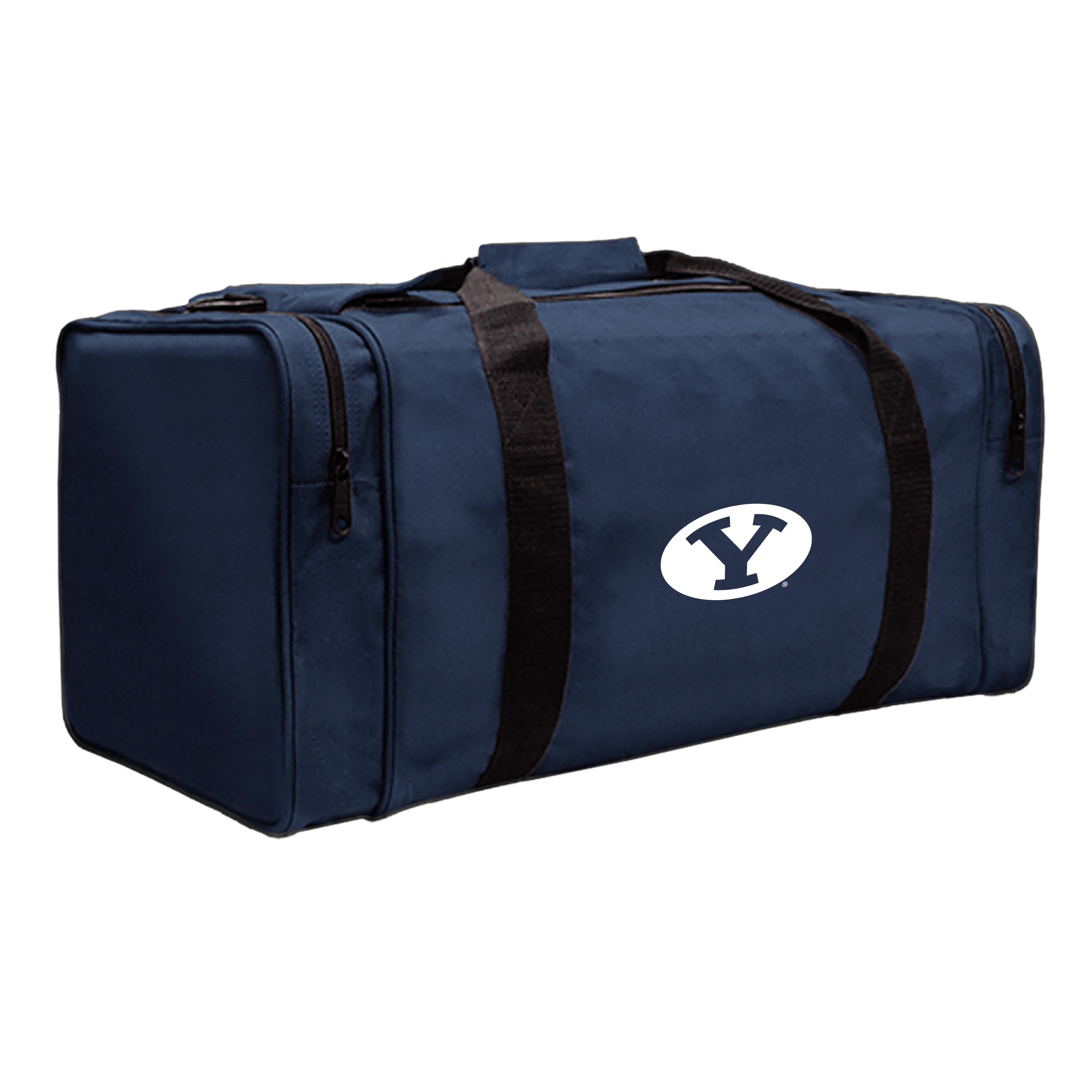 Navy BYU Cougars Gear Pack Square Duffel Bag