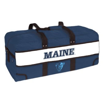 Navy Maine Black Bears Mega Pack Hockey Bag