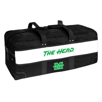 Black Marshall Thundering Herd Mega Pack Hockey Bag