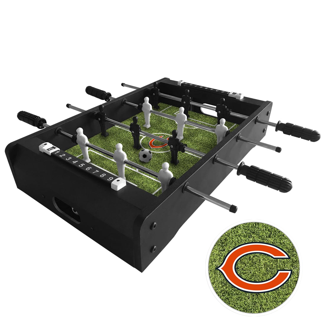 Chicago Bears Table Top Foosball Game