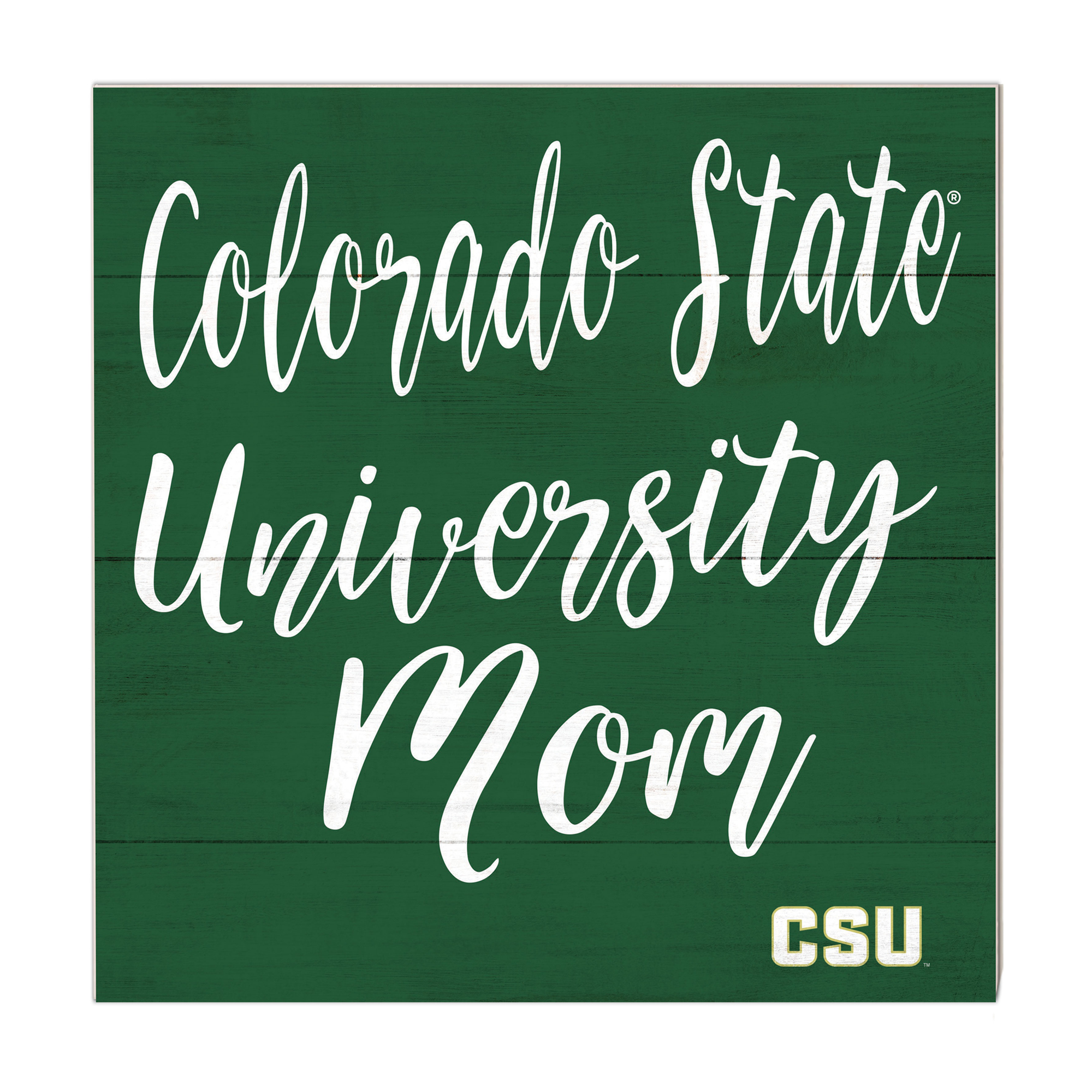 Colorado State Rams 10'' x 10'' Mom Plaque