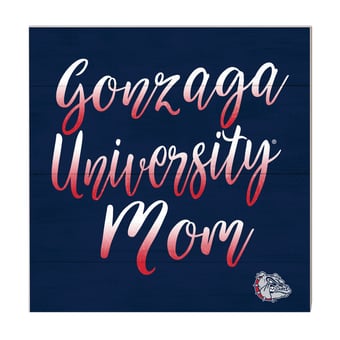 Gonzaga Bulldogs 10'' x 10'' Mom Plaque