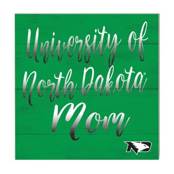 North Dakota 10'' x 10'' Mom Plaque
