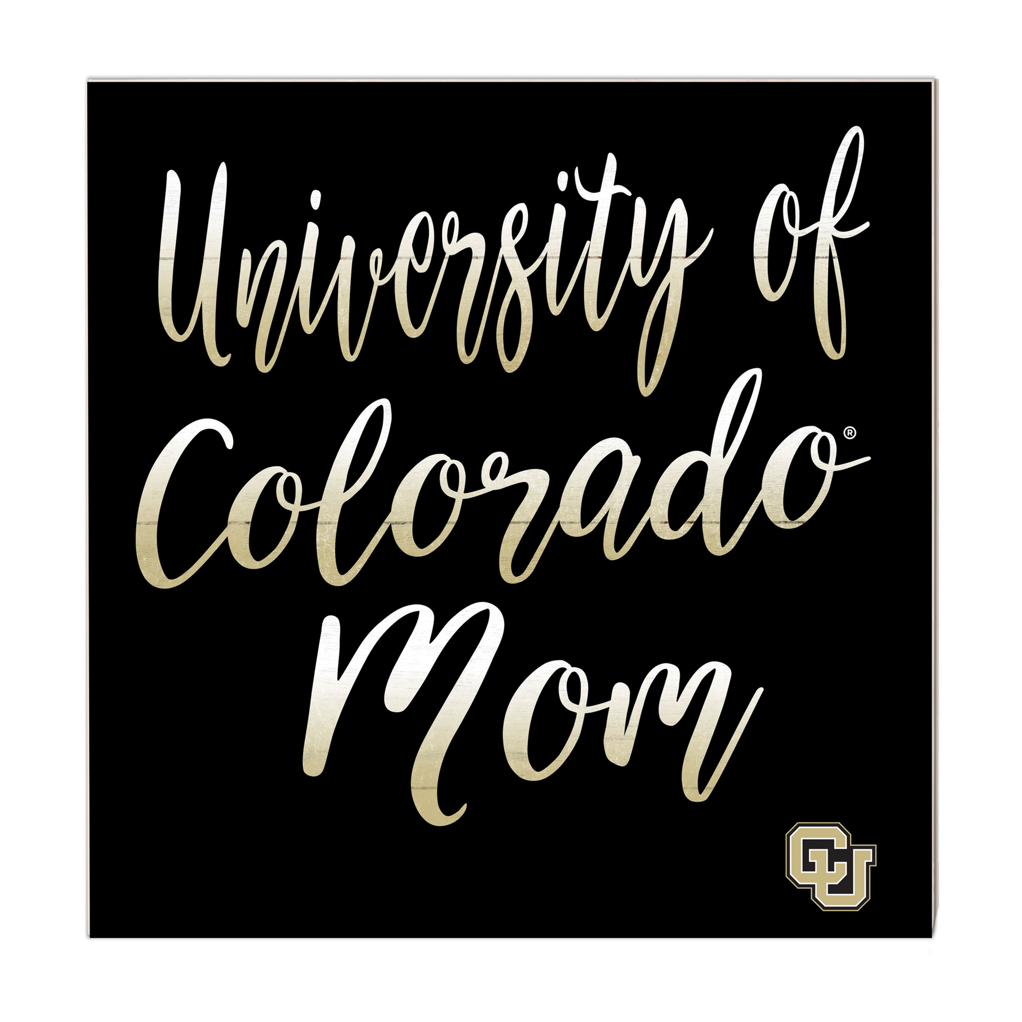 Colorado Buffaloes 10'' x 10'' Mom Plaque
