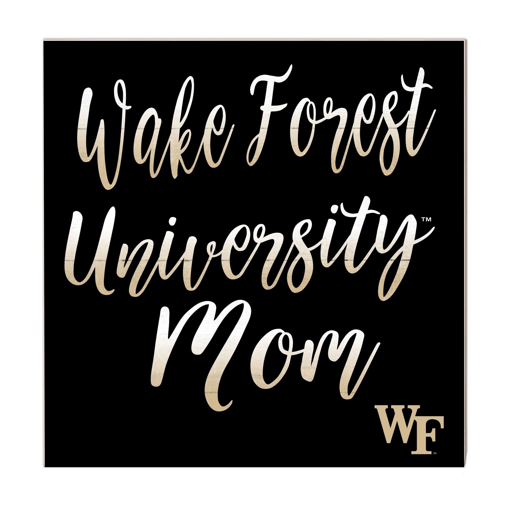 Wake Forest Demon Deacons 10'' x 10'' Mom Plaque