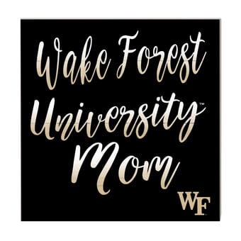 Wake Forest Demon Deacons 10'' x 10'' Mom Plaque