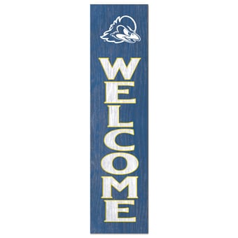 Delaware Fightin' Blue Hens 12'' x 48'' Welcome Leaner