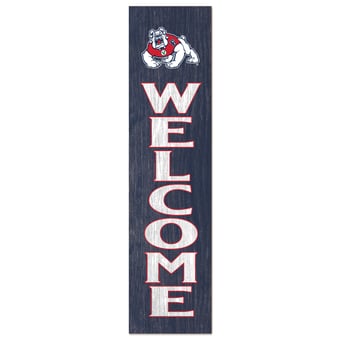 Fresno State Bulldogs 12'' x 48'' Welcome Leaner