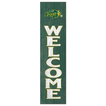 NDSU Bison 12'' x 48'' Welcome Leaner
