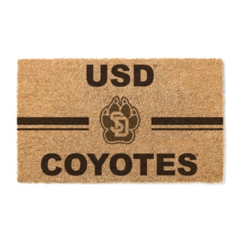 South Dakota Coyotes 18" x 30" Team Logo Doormat