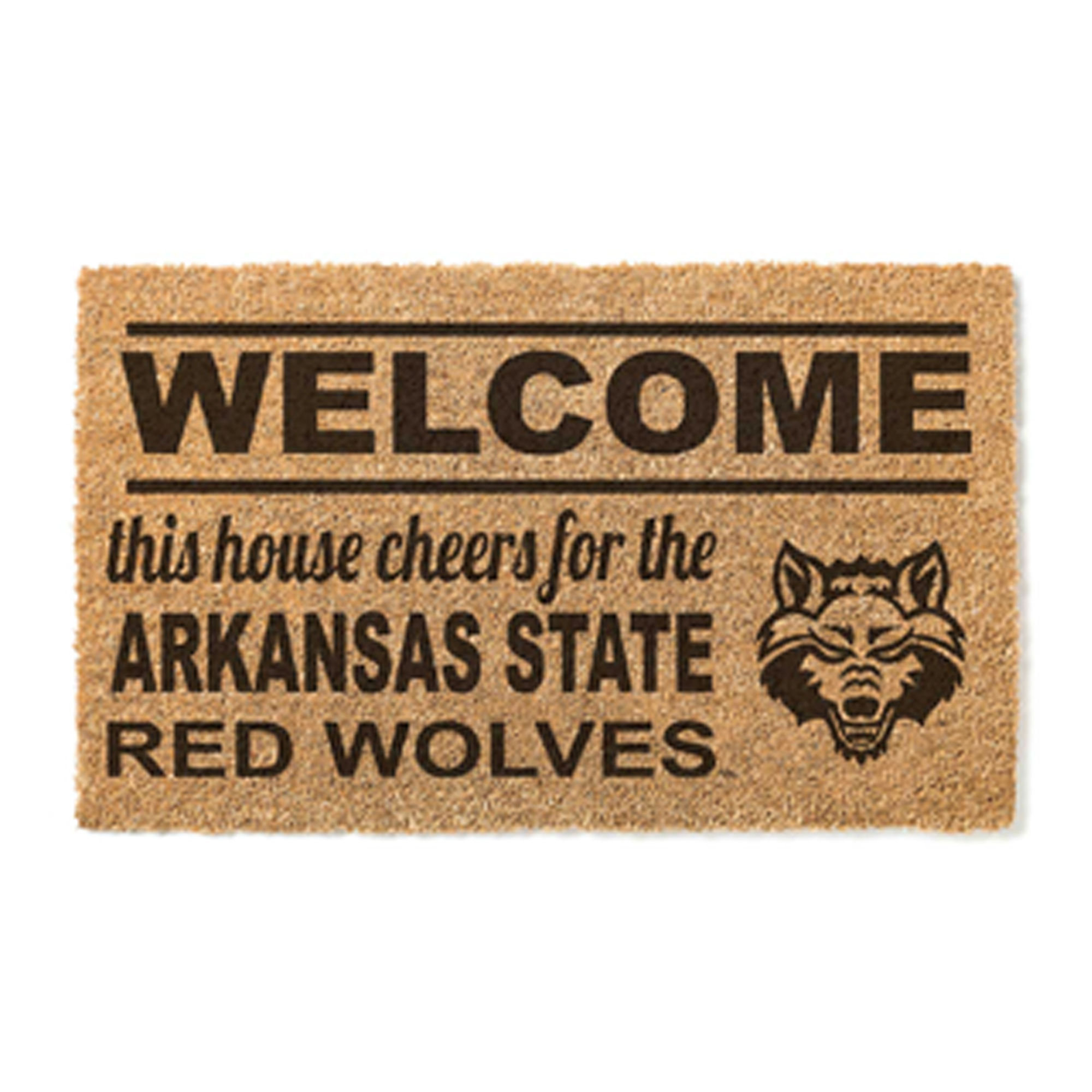 Arkansas State Red Wolves 18" x 30" Welcome Doormat