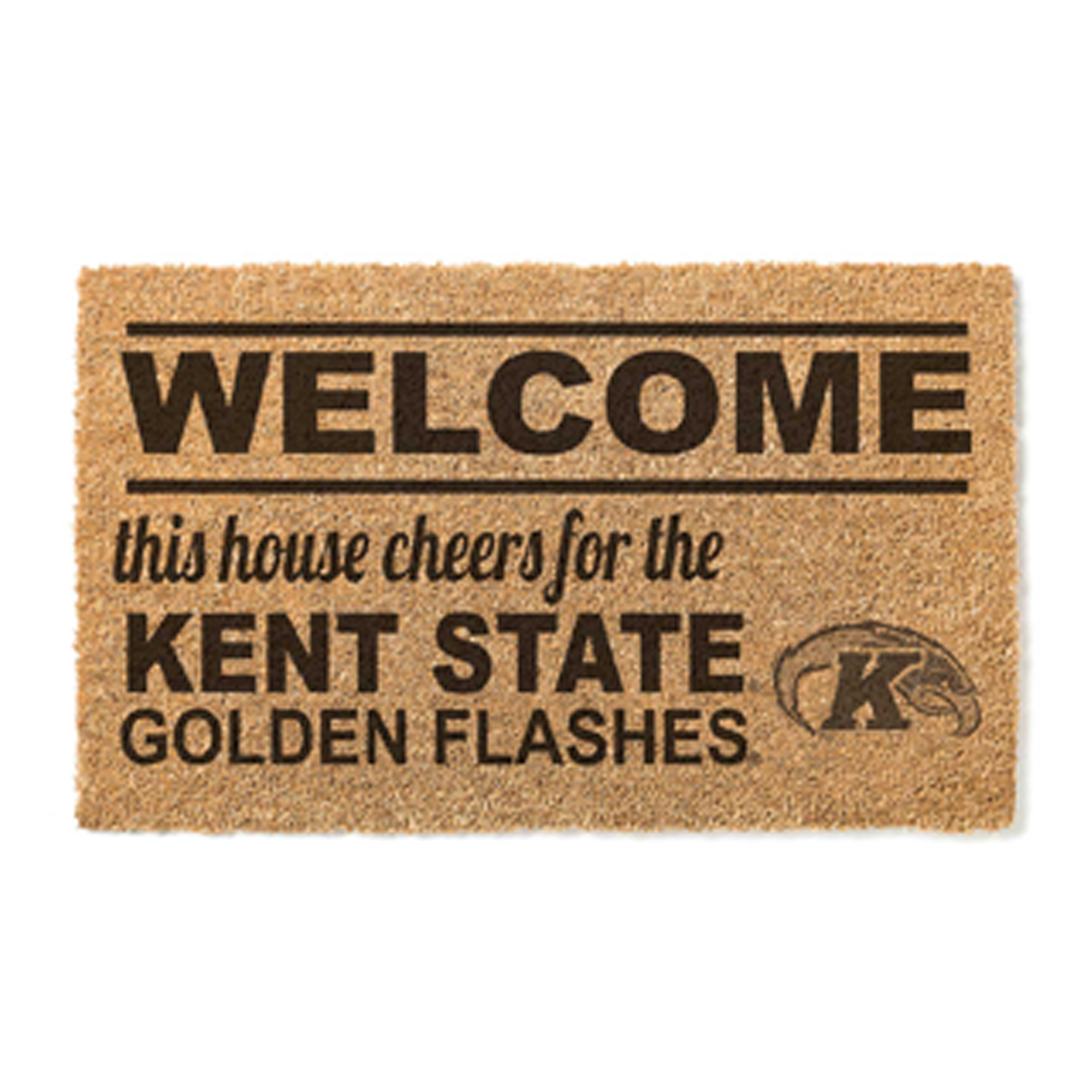 Kent State Golden Flashes 18" x 30" Welcome Doormat