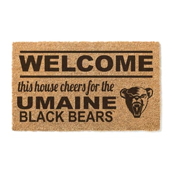 Maine Black Bears 18" x 30" Welcome Doormat