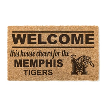 Memphis Tigers 18" x 30" Welcome Doormat