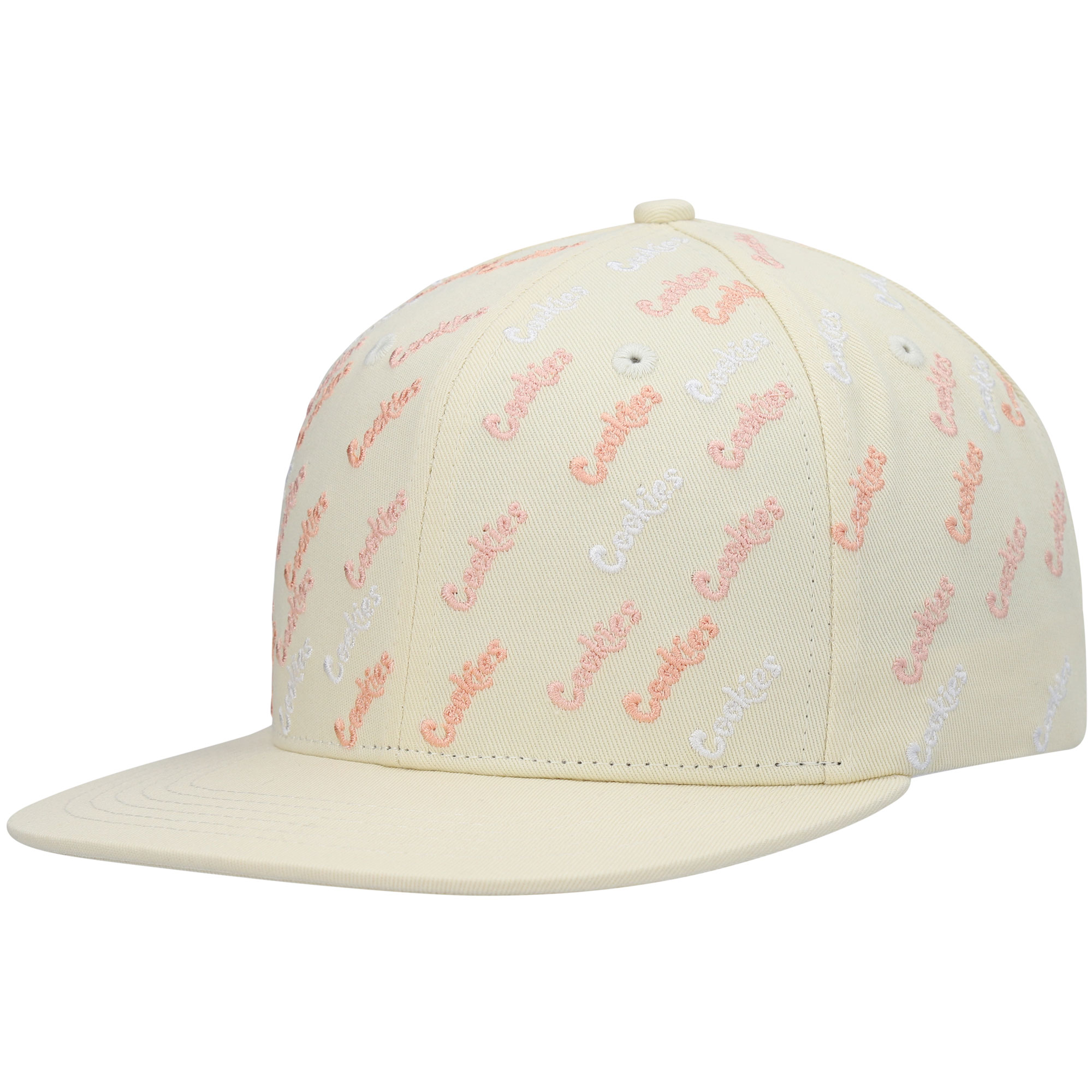 Men’s Cookies Cream Triple Beam Allover Print Snapback Hat