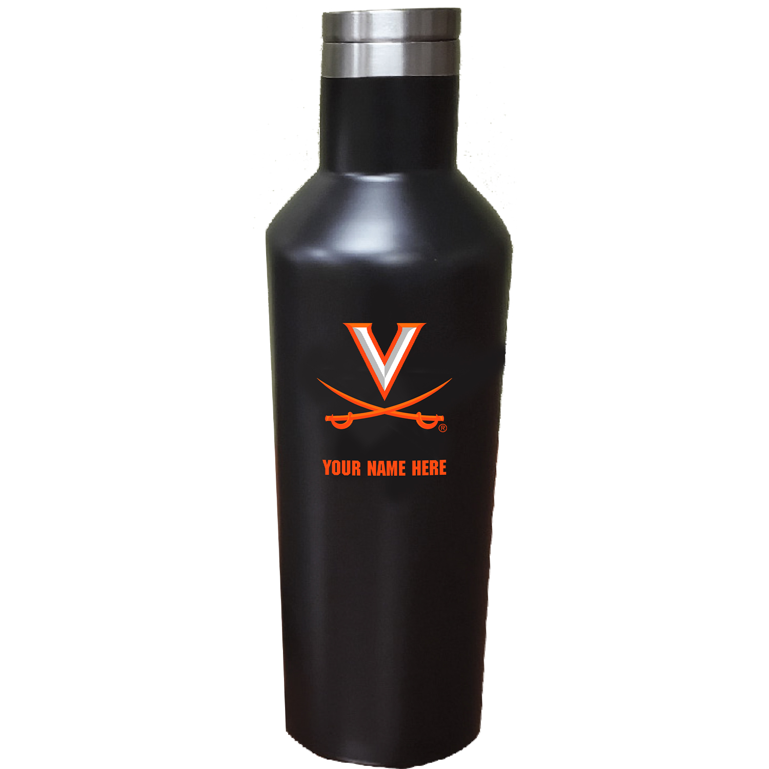 Virginia Cavaliers 17oz. Personalized Stainless Steel Infinity Bottle