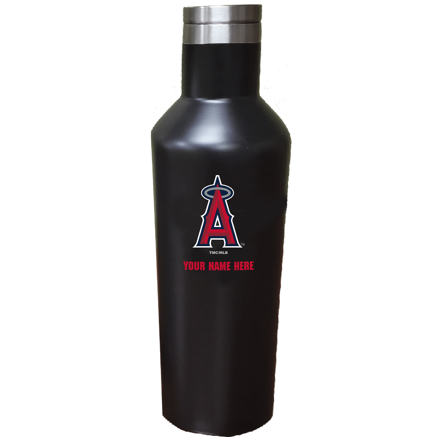 Los Angeles Angels 17oz. Personalized Stainless Steel Infinity Bottle