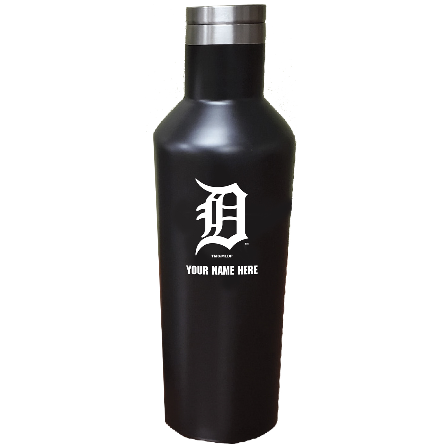Detroit Tigers 17oz. Personalized Stainless Steel Infinity Bottle