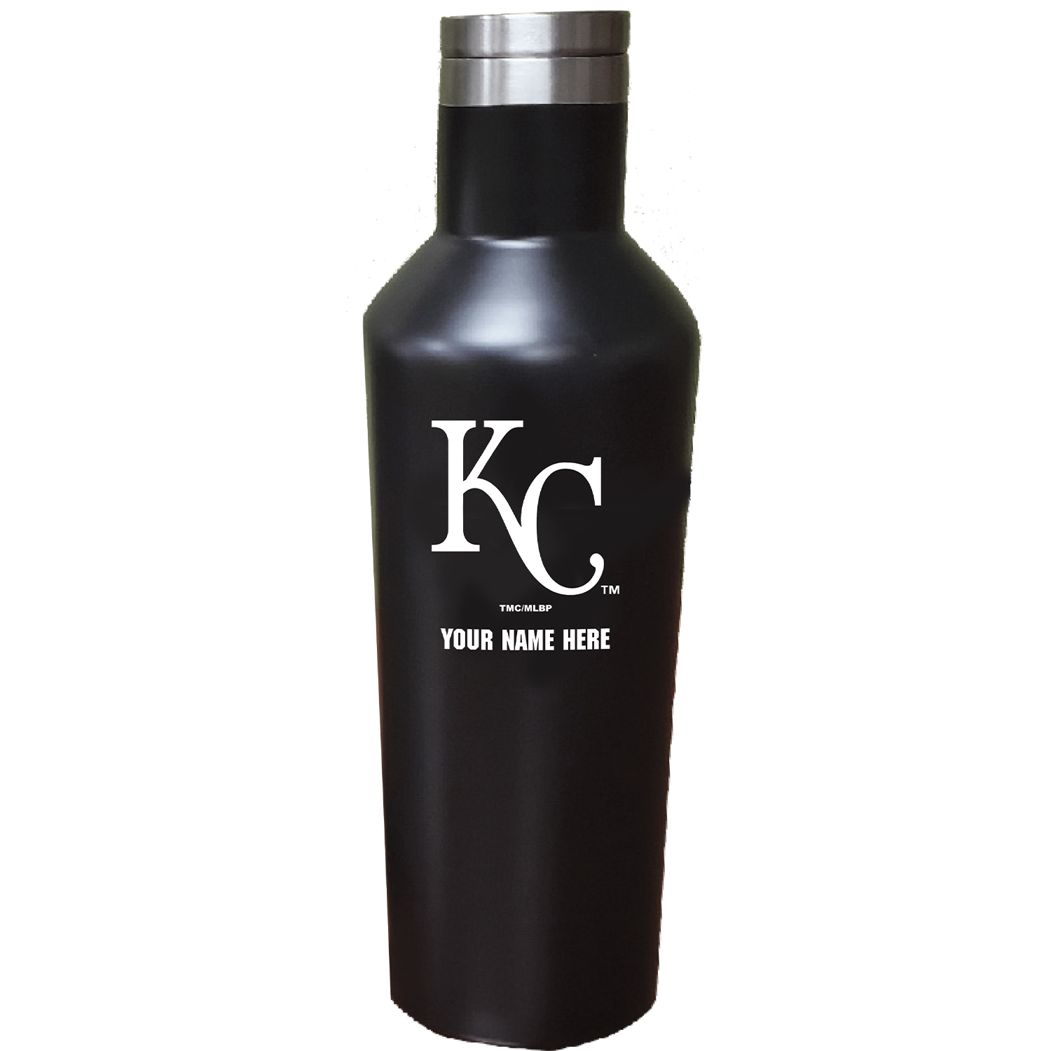 Kansas City Royals 17oz. Personalized Stainless Steel Infinity Bottle