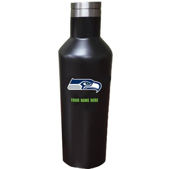 Seattle Seahawks 17oz. Personalized Stainless Steel Infinity Bottle