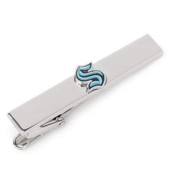Silver Seattle Kraken Tie Clip